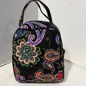 Vera Bradley Impressionista Paisley Quilted Lunch Cooler Bag